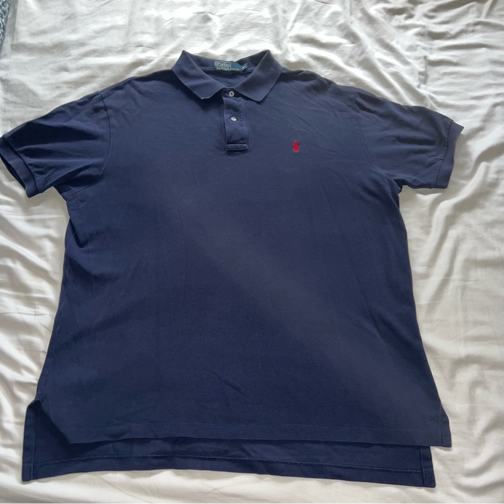 Ralph Lauren Navy Polo. Size XL